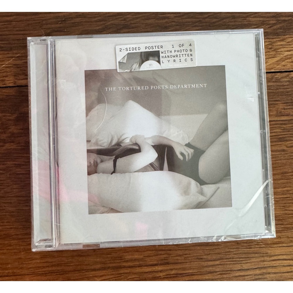 Taylor Swift The Tortured‎ Poets Department CD The Manuscript Bonus Track Poster